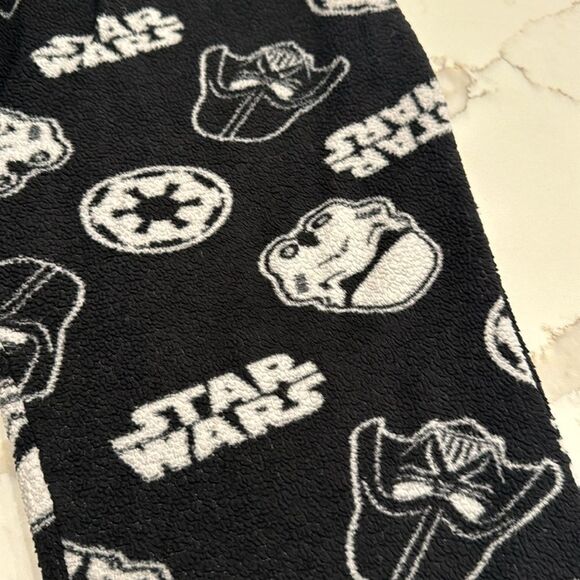 Star Wars Boys Pj pants. Small. Super soft & comfortable! Black & White. - Picture 2 of 4